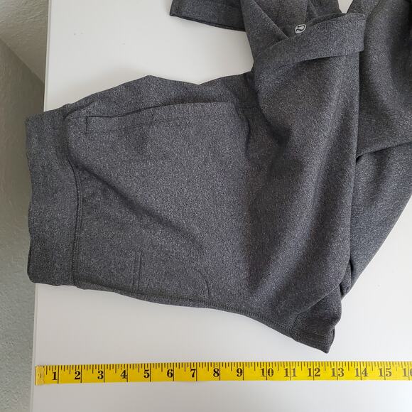 Lululemon Kung Fu Pant Mens Medium Regular Heathered Dark Slate Straight Leg 27" - Picture 7 of 9